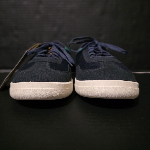 NWT Olukai Mens Navy And Green Punini Casual Lace Up Shoes 10514-5482 Size 10.5 - Picture 7 of 12